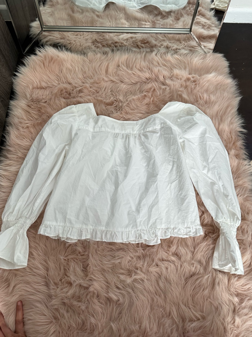 Anthropologie Maeve Sera Eyelet Blouse Sz small - Picture 4 of 6